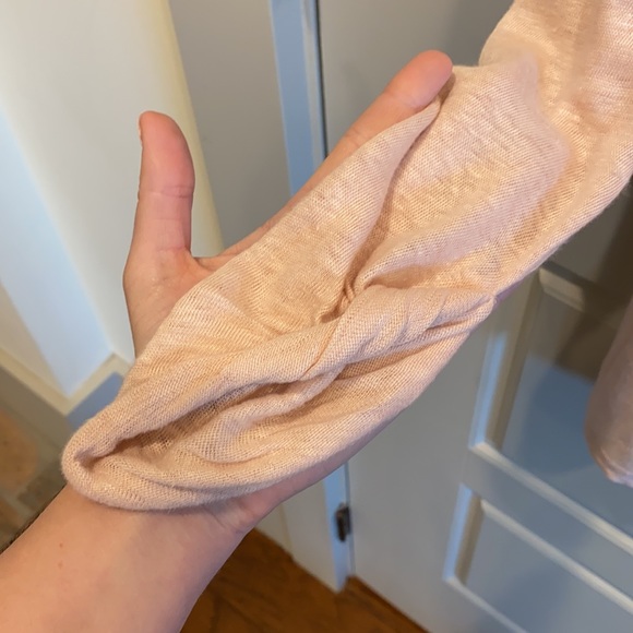 Vince 3/4 Sleeve Linen T-Shirt - Picture 5 of 9